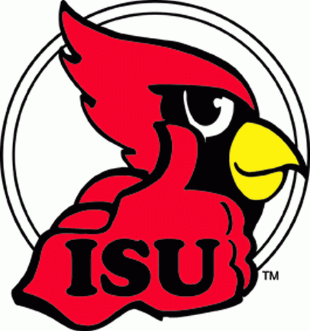 Illinois State Redbirds 1980-1995 Primary Logo diy iron on heat transfer